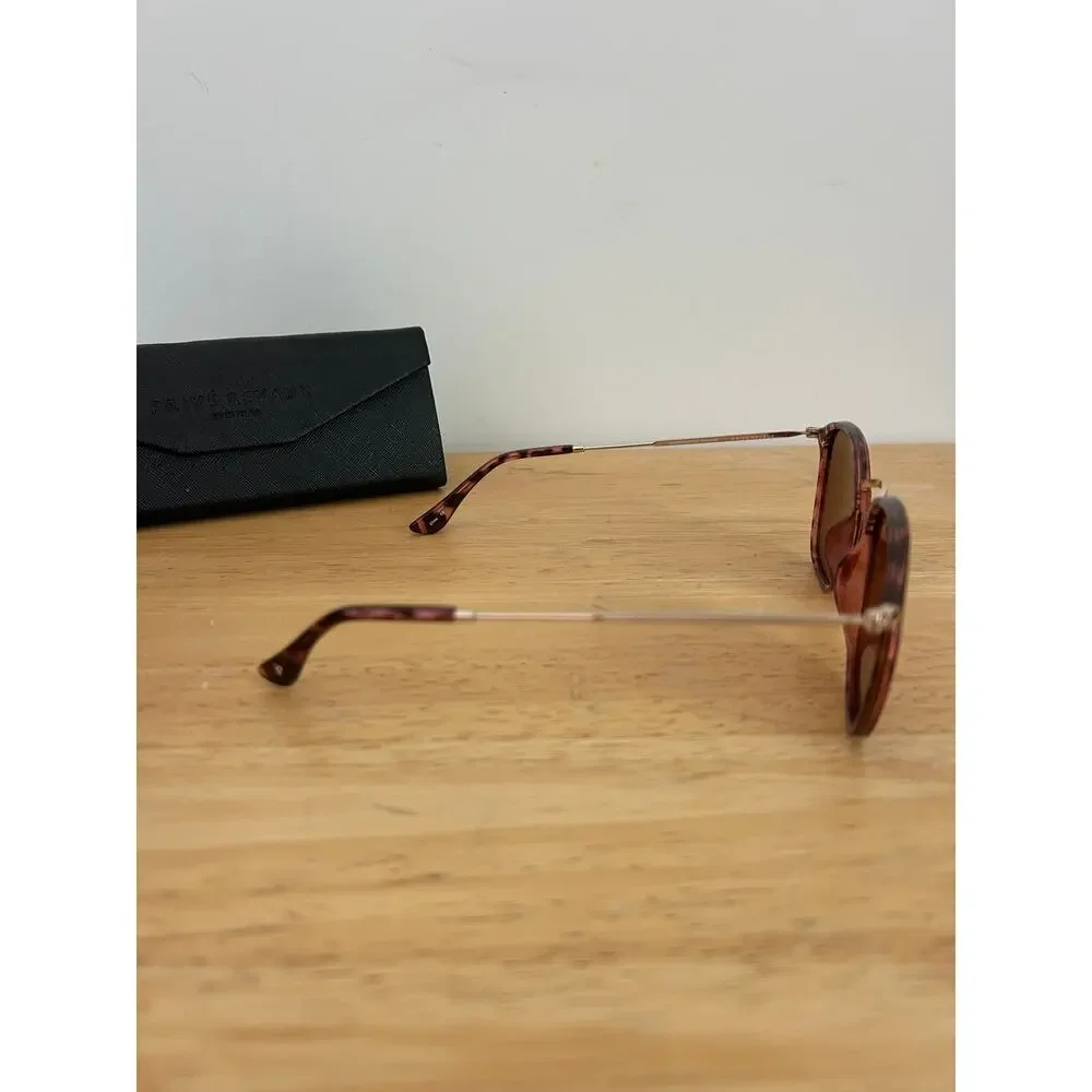 Privé Revaux “The London” Sunglasses – Tortoise Frame – Brown Gradient Lenses